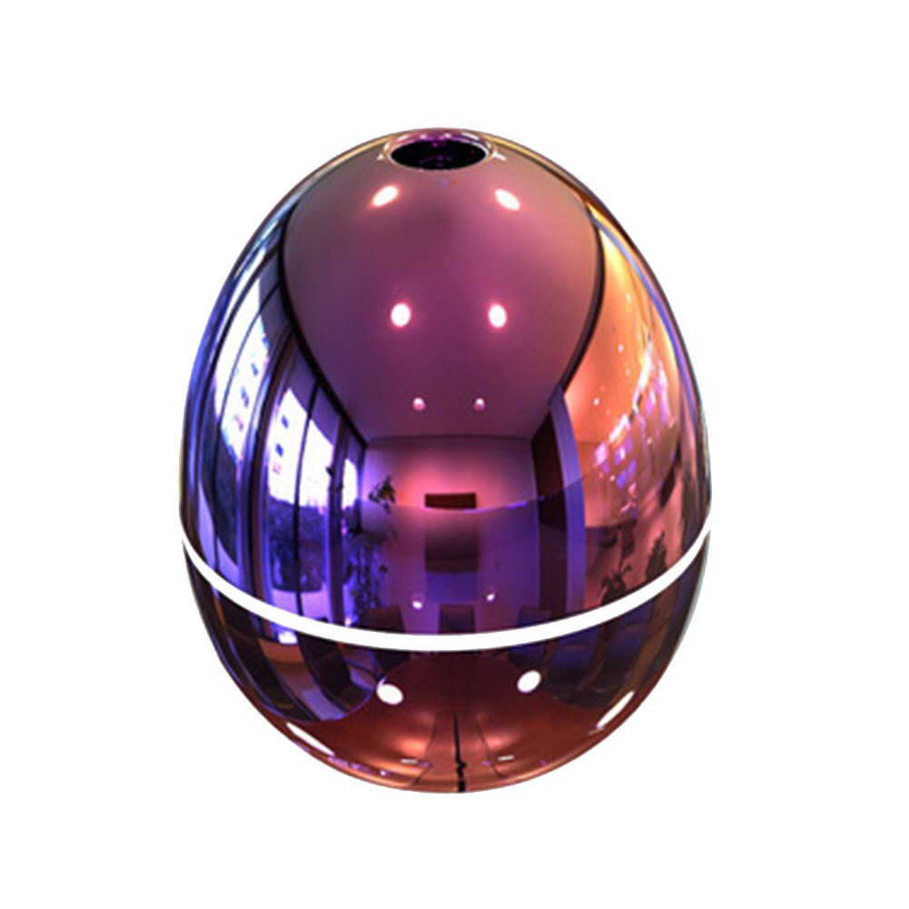 Wood Grain USB 300ml Air Humidifier Aromatherapy Aroma Essential Oil Diffuser with LED Light Mist Maker Colorful: Rose Pink