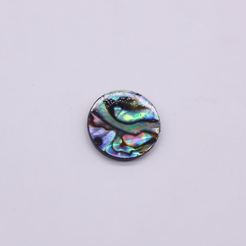 10 stuks oorbellen met natuurlijke abalone schelpen, liefdesringen met cabochon kralen en een platte achterkant, doe-het-zelf sieraden maken  c49
