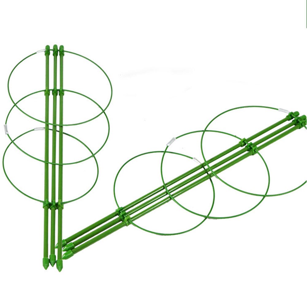Steel Flower Support Frame Gardening Tool Plant Pot Culture Trellis Vine Climbing Rack Decorative Vegetables