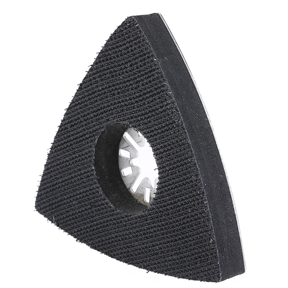 1pc 80mm Sanding Pads Triangular Polishing Sanding Pad Abrasive Tools Oscillating Multi Tool for Multimaster
