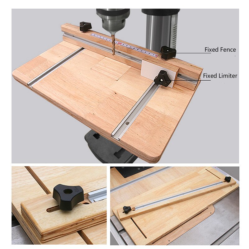 Houtbewerking T Blok M6 Moer Handvat Draai Noten Zelfsluitende T Schroef Slider T-Track Glijdende Veer Board borgring Ringen