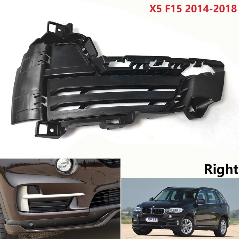 Rechte Seite Frontschürze Gitter Netz Grill entlüften Schwarz für-BMW X5 F15 51117307994: Ursprünglich Titel