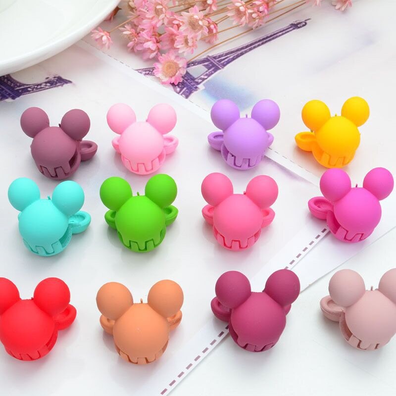 20 PCS/Set Korean Hair Claws Hair Accessories Girls Hairpin Small Flowers Hair Clips Bangs for Children Random Colors