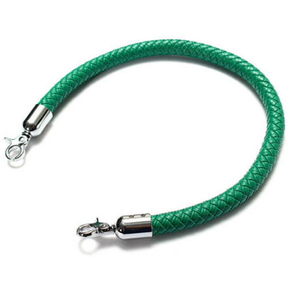 Mile High Life Hundeleine Geflochten | Mit Leder-Griff | 1/2″ Durchmesser, 120 Cm Länge
