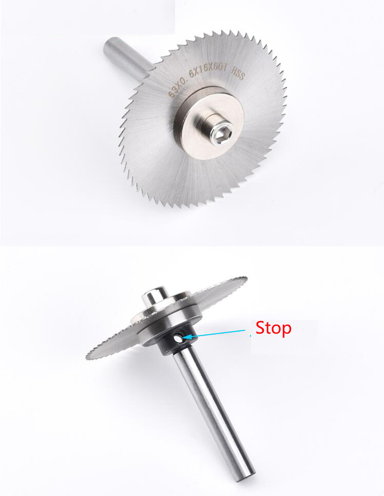 Albero per sega fai-da-te, asta di serraggio per lama da 16mm, albero di precisione per sega circolare