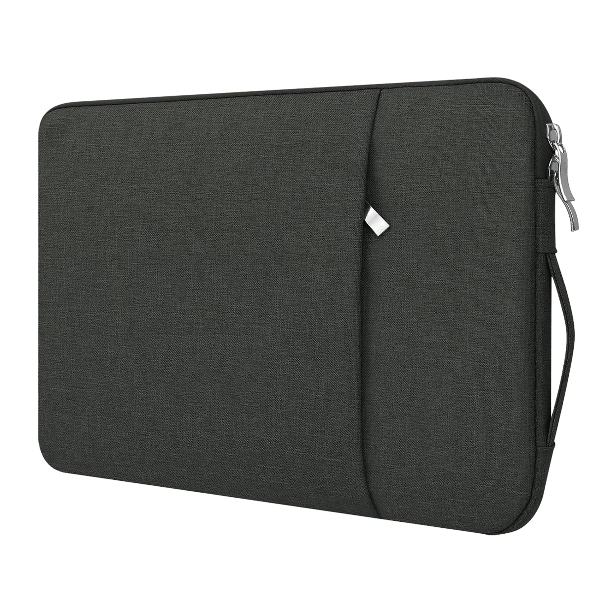 1pc Laptop Bag 13.0-15.6 Inch Laptop Handbag with Handle Waterproof, Shockproof, Anti-scratch, Soft Lining for Business Casual: 12" / black