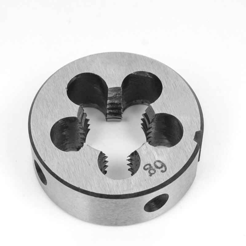 M10 x 1.00 Fine Thread Male Tap Tool Set Straight Grooved Wire Tap Round Die