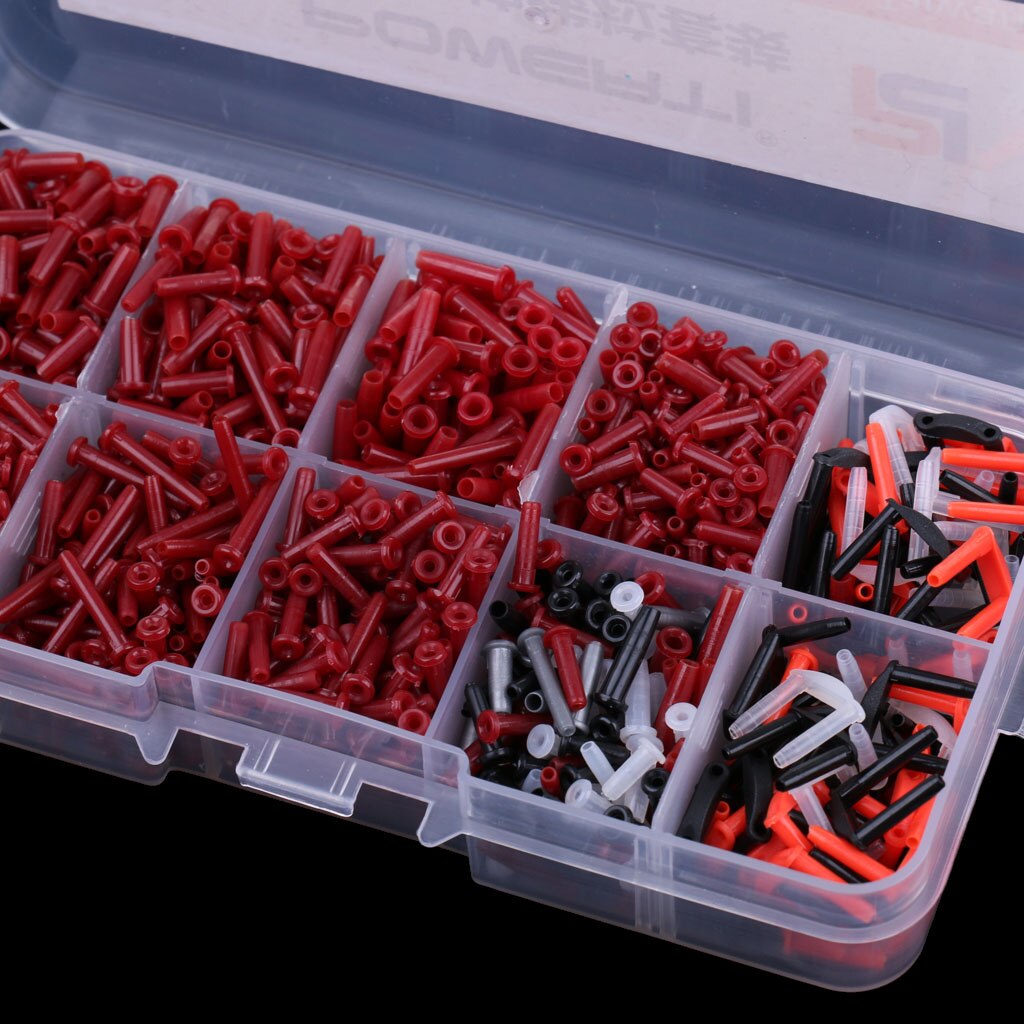 1 caja/1500 piezas Universal raqueta de bádminton arandelas para raqueta ojetes reemplazo Stringing accesorios equipo de engranajes