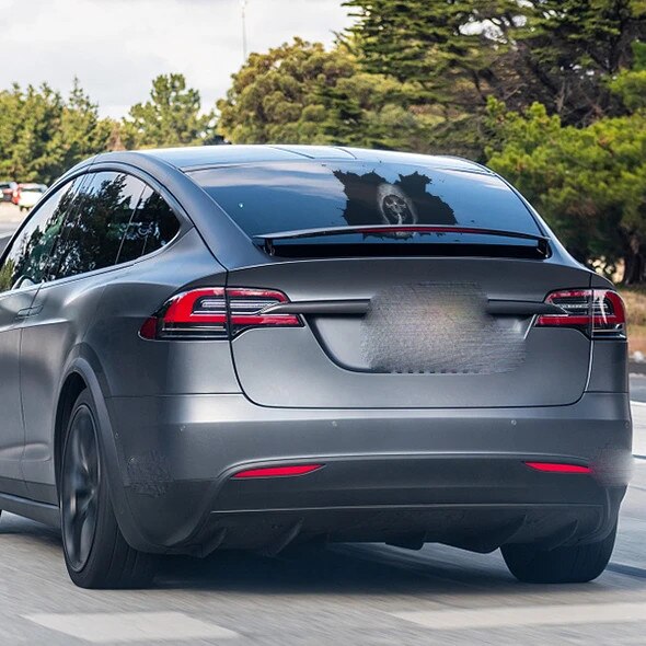 1pcs Happy Halloween Wall Floor Sticker Horror Wall Stickers Silent Skull Sticker Car Window Home Decal Decoration Supplies #W2