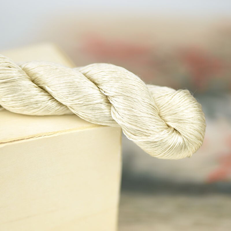 silk embroidery thread / 100% silk thread /hand embroidery embroider cross stitch/khaki series/7 pure colors: 1