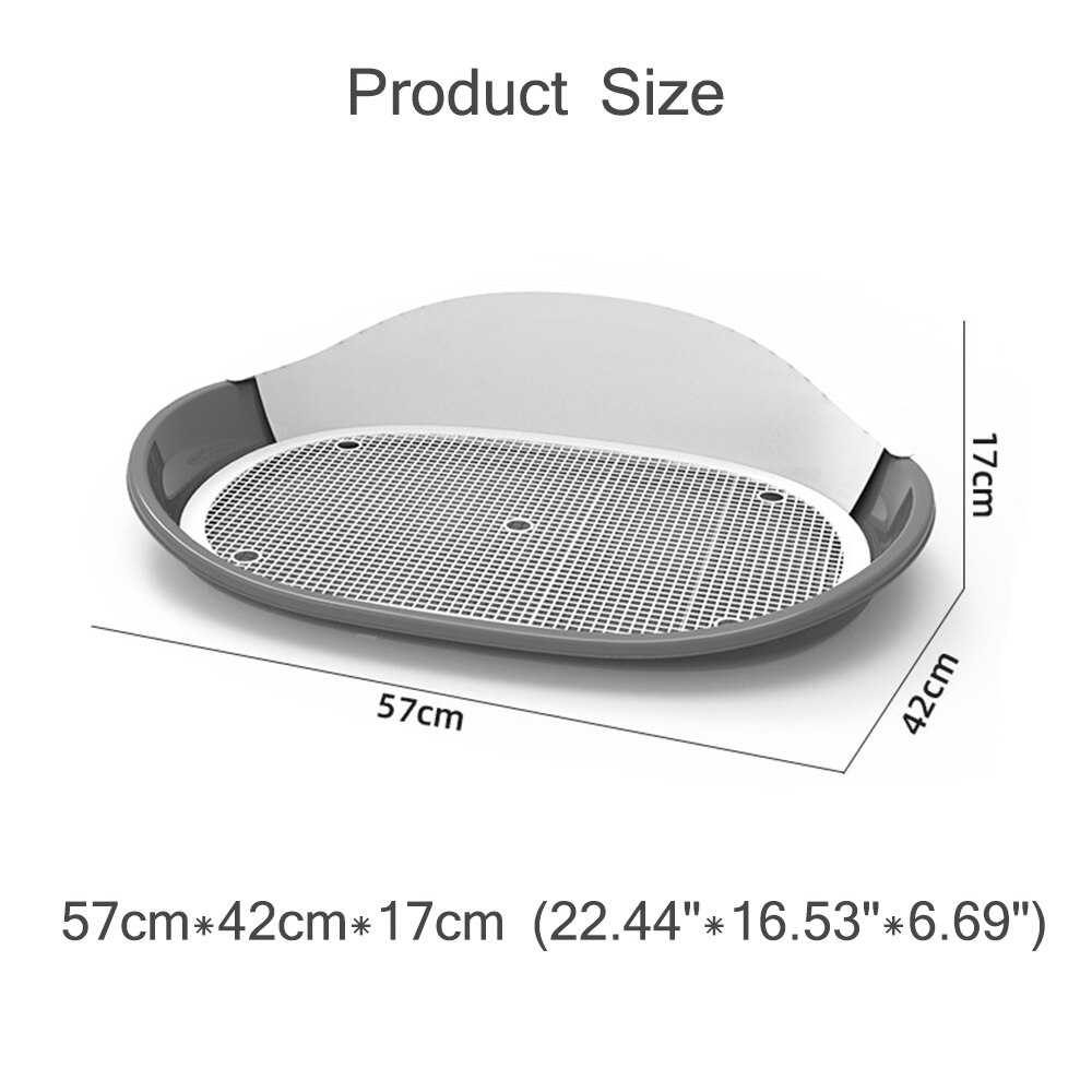 Pet Dog Potty Portable Cat Toilet Puppy Litter Tray Dogs Training Cats Toilet Puppy Pee Training Bedpan Pet Cleaning Products