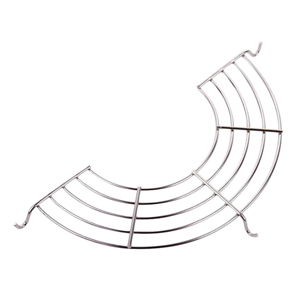 24/26/28/30cm dauerhaft Rost-nachweisen Edelstahl halb-rund Pfanne Regal wärme-widerstand Öl Ablauf Gestell verwöhnen Werkzeuge