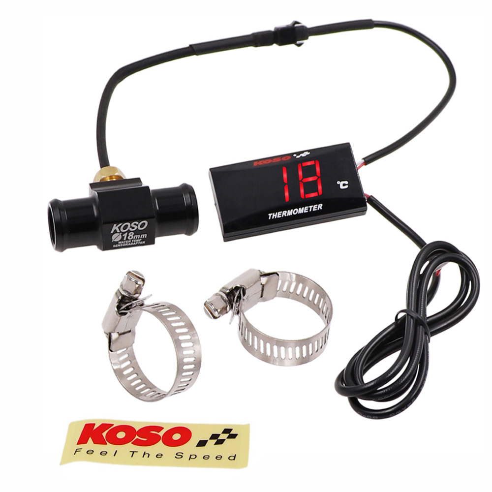 KOSO Moto thermomètre pour 0 ~ 120 degrés Centigra – Grandado