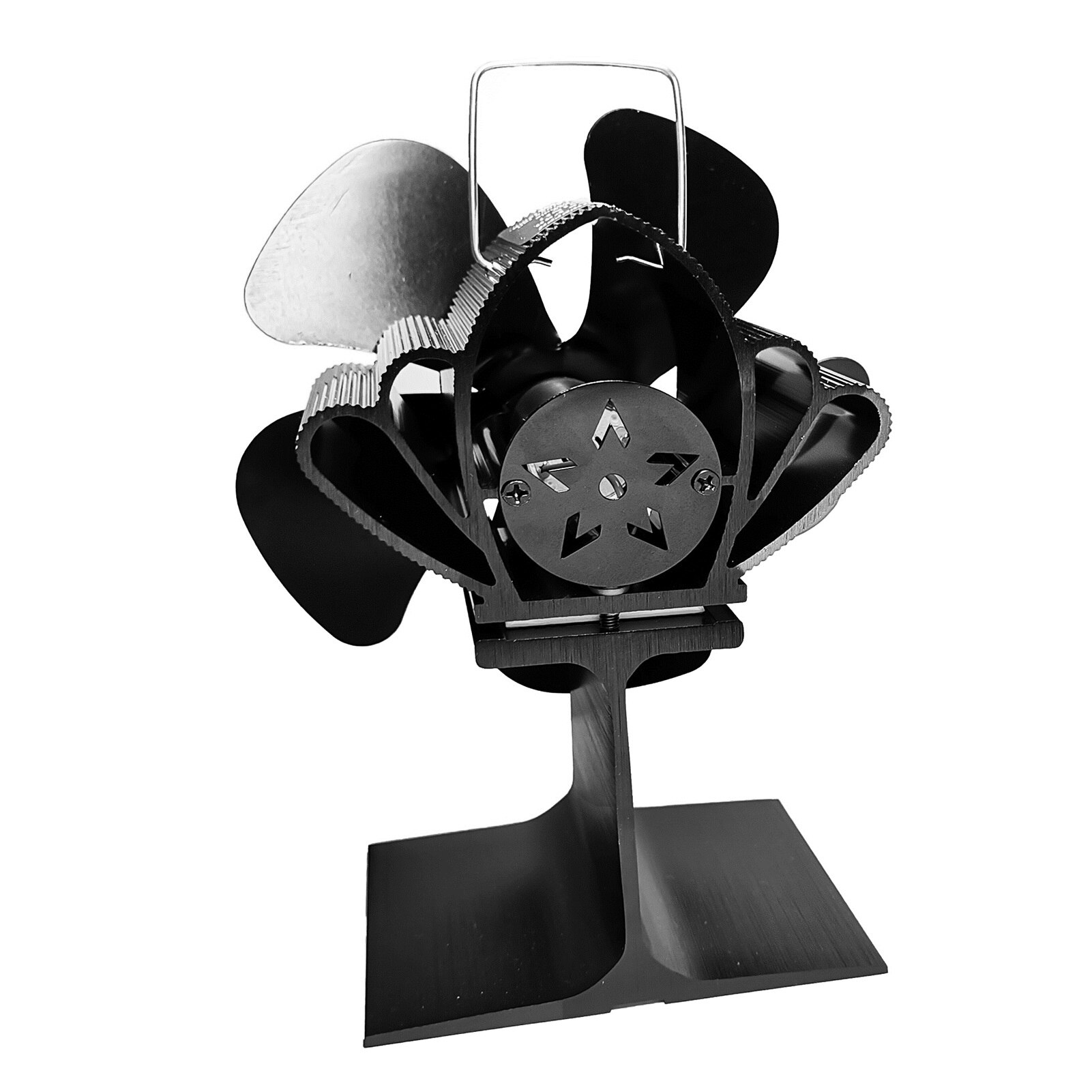 The Fireplace Fan 5 Blade Quiet Safe Heat Powered Stove Fan Eco Wood Stove Fan For Home Warm Winter SF104G