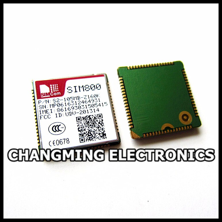 SIM800 four frequency GSM/GPRS 850/900/1800/1900MHz module,The perfect compatibility with SIM900(working 100% )1PCS