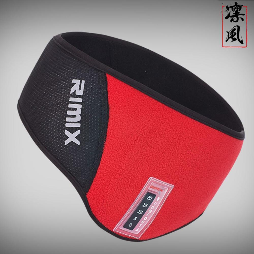 Szblaze Unisex Winter Warm earmuffs Running Headband Windproof Thermal Fleece Running Cycling Outdoor Sport Ear Warmer: S  Red