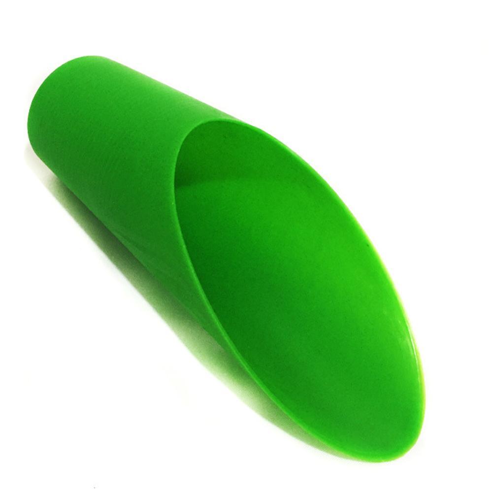 Plastic enduring Bucket Shovel Potted Cultivation Cylinder Mini Fleshy Plant Soil Spade Shovel Garden Tools: Green