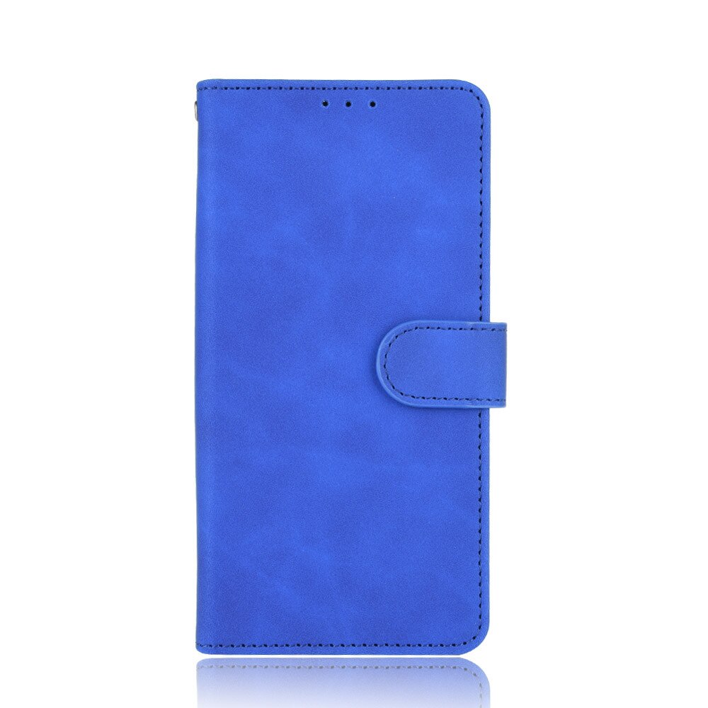 Voor Blackview BV6600 Case Luxe Flip Pu Leather Card Slots Wallet Stand Case Voor Blackview BV6600 Bv 6600 Telefoon Tassen: blue