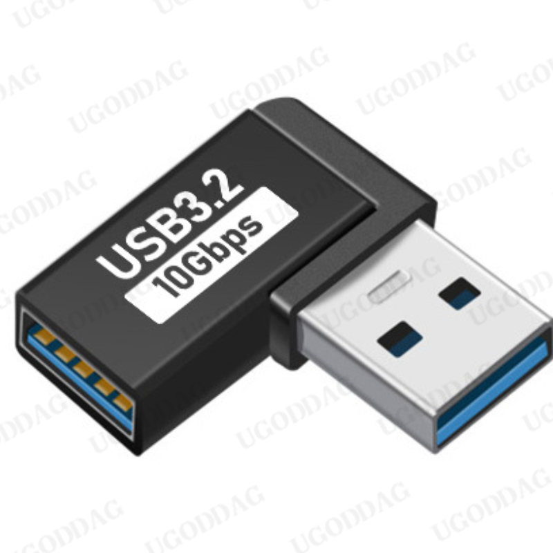 1PCS USB 3.0 Adapter Male to Female Fmale-Female Male-Female Converter Coupler Changer Connector Durable for PC Laptop: Gold