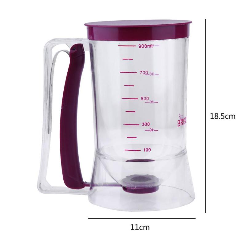 900ml Cream Pastry Tools Dispenser DIY Baking Blenders Cupcake Batter Dispenser Pastry Blenders Baking& Pastry Tools: Default Title