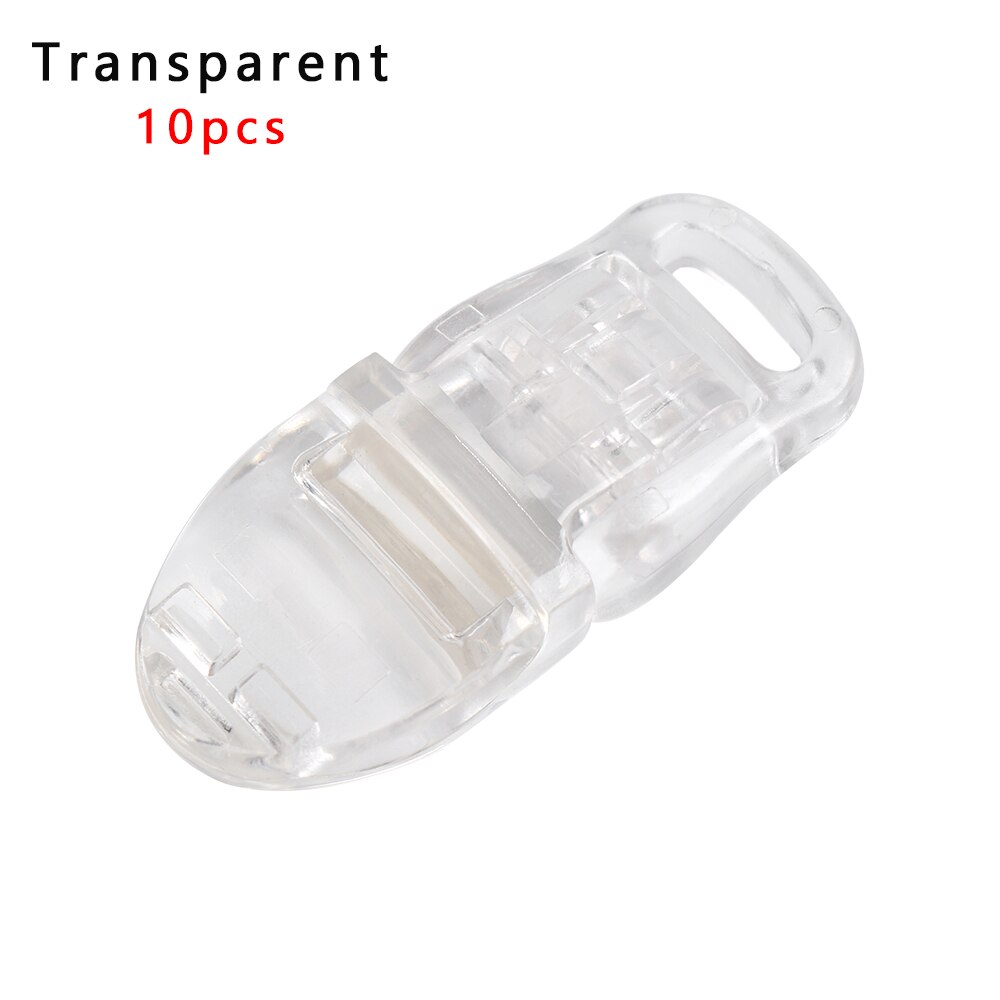 10 st/pack vindtäta tält markis alligatorklämma utomhuscamping vindrep markiser mask dra åt klämmor gör-det-självmasker plastklämma: 10 st - transparent