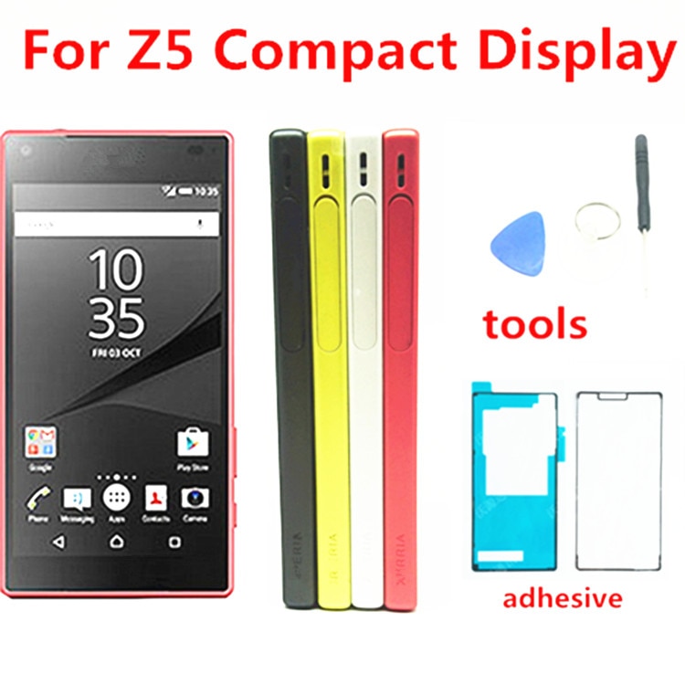 4,6 "Original LCD Für SONY Xperia Z5 Compact LCD Display Touch Screen mit Rahmen SONY XPERIA Z5 Compact LCD z5 mini E5823 E5803