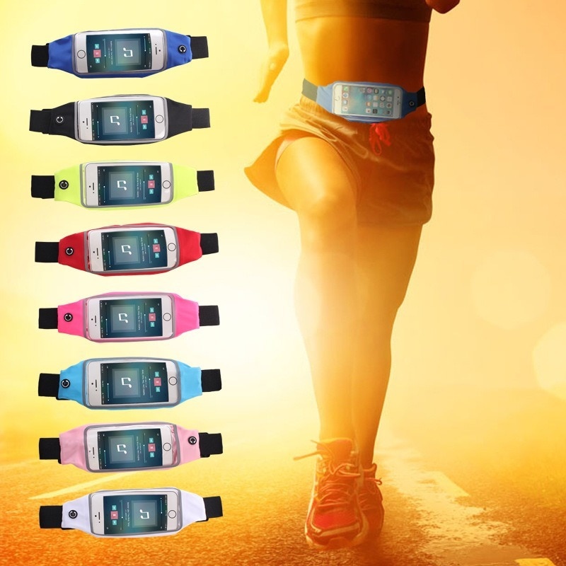 Universele 6 Inch Waterdichte Sport Telefoon Houder Armband Op Voor Iphone Samsung Huawei Xiaomi Gym Running Taille Bag Armband