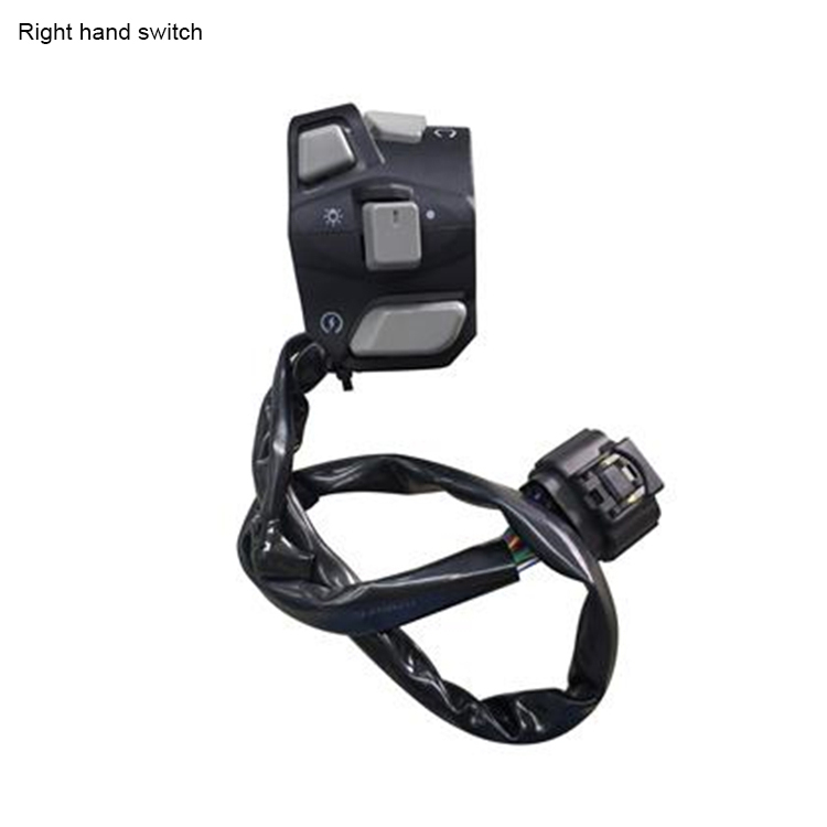 Zubehör Richtung Griff Rocker Arm Verknüpfungen und Rechts Schalter Rückspiegel Hand Wache Schalter Für Zontes 125-G1/g155 SR: Braun