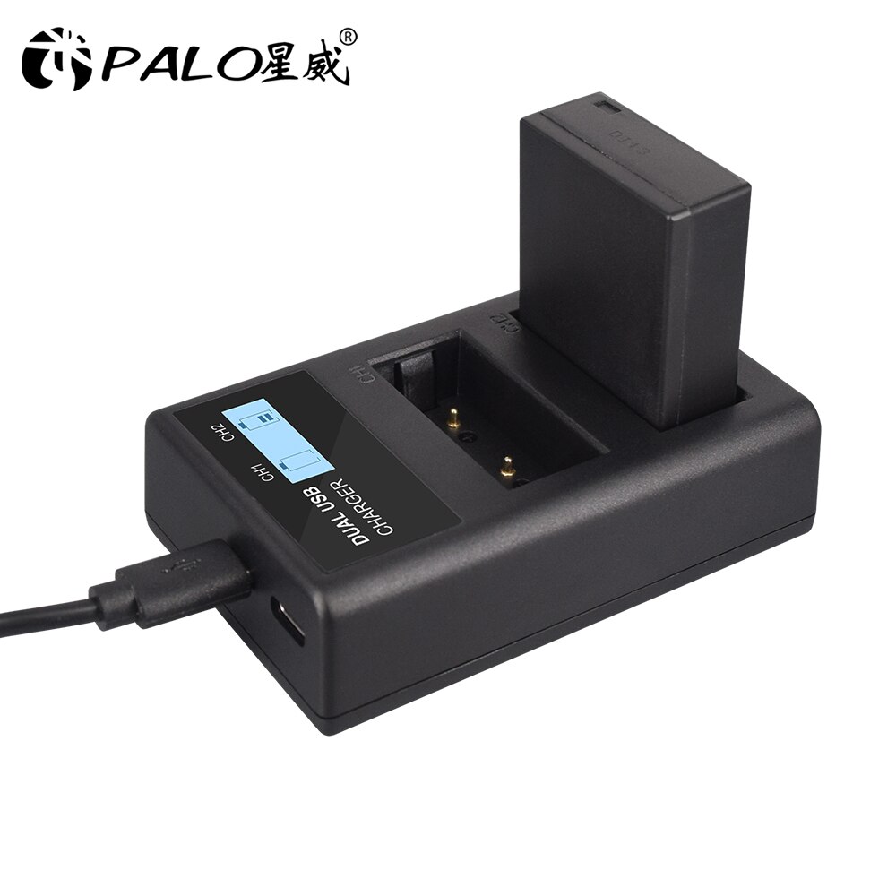 Cargador USB LCD para batería de NP-W126, accesorio para Fujifil Fuji NP-W126, XA5, XT20, XT2, XT1, XT100, X-T3, XT10, XE3, X100F, X-A1, NPW126 NP W126