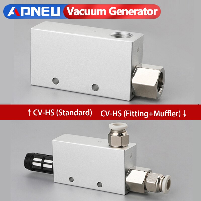 Vacuum ejector Generator Air Exhaust Ejector Pneumatic ACV CV-10 15 20 valve Negative Control Valve wyrzutnik prozniowy