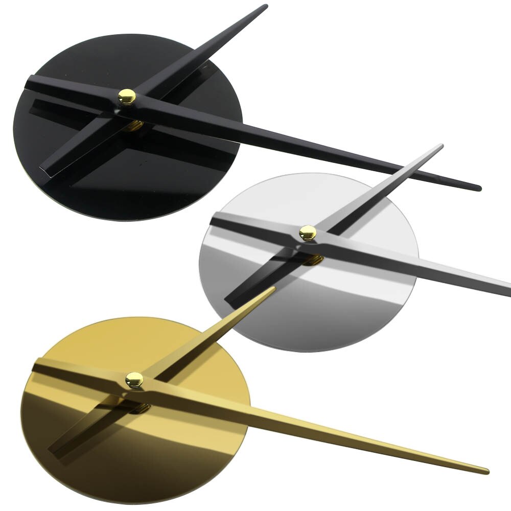 Gamepad DIY Wall Clock Modern Video Game Controllers Giant Wall Clock 3D Mirror Effect Wall Decor Sticker Huge Wall Watch