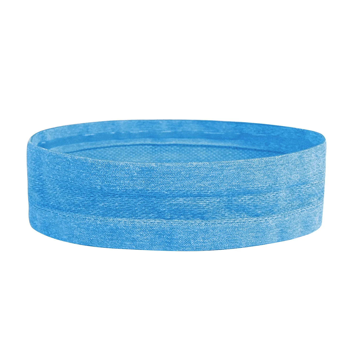 Sport Yoga Schweiß band Unisex elastische Turnhalle Radfahren Basketball Schweiß Stirnband Frauen Männer Fitness atmungsaktive Sicherheit Haarband: Licht Grau