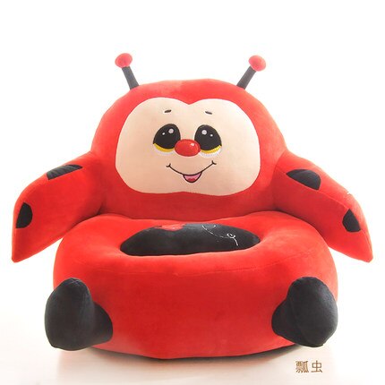 Kids cartoon kinderen kleine fauteuil Luie leuke creatieve baby jongen meisje: ladybug