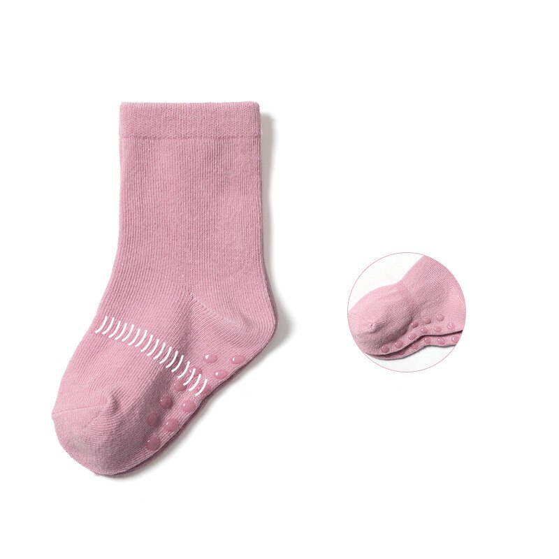 Chaussettes de bateau antidérapantes pour enfants de 0 à 6 ans, 12, paires/lot