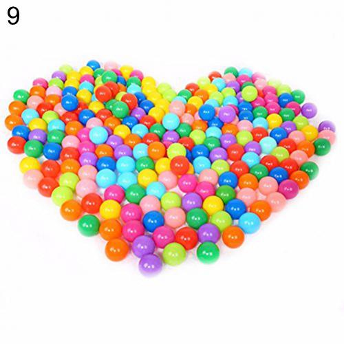 Pelotas de plástico de colores para bebé, PISCINA DE BOLAS de ola oceánica, piscina con aro de baloncesto, casa de juegos al aire libre, carpas de juguete, juguetes de baño: 9