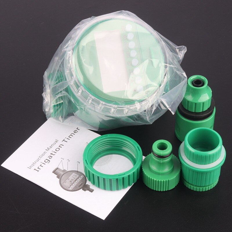1Set LCD Garden Water Timer Waterproof Electronic Irrigation Timer Automatic Irrigation System Time Controller