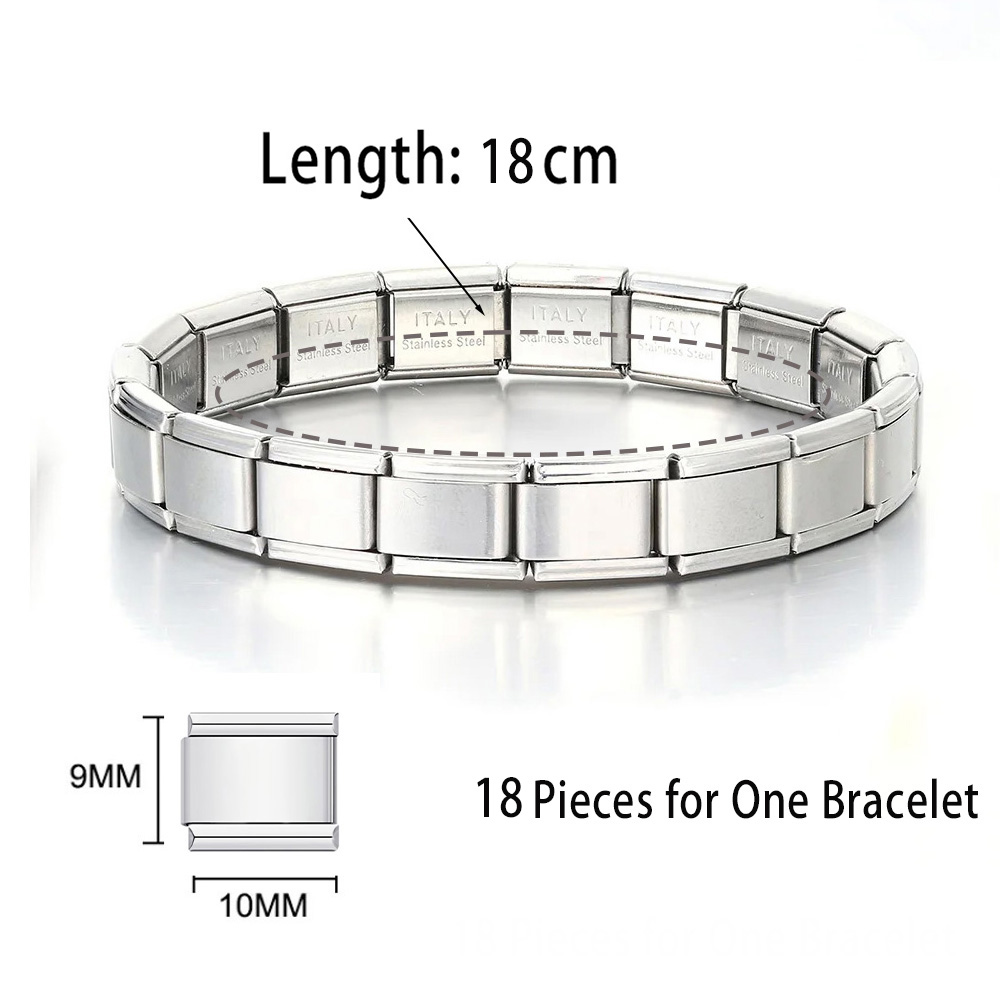 2025 nueva pulsera de acero inoxidable de Y2k para hombres y mujeres 9mm de ancho Color dorado brazalete negro joyería para niñas de boda: Verde oscuro