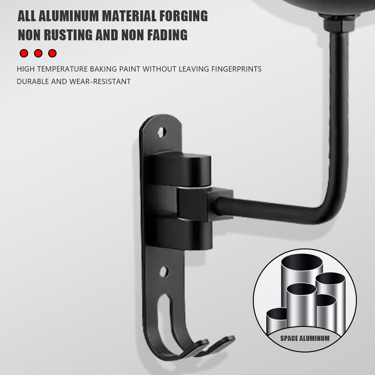 180 ° Rotatie helmhanger met haken voor jassen, petten, sleutelhaak, multifunctioneel voor opslag, motorhelmrek, wandhouder