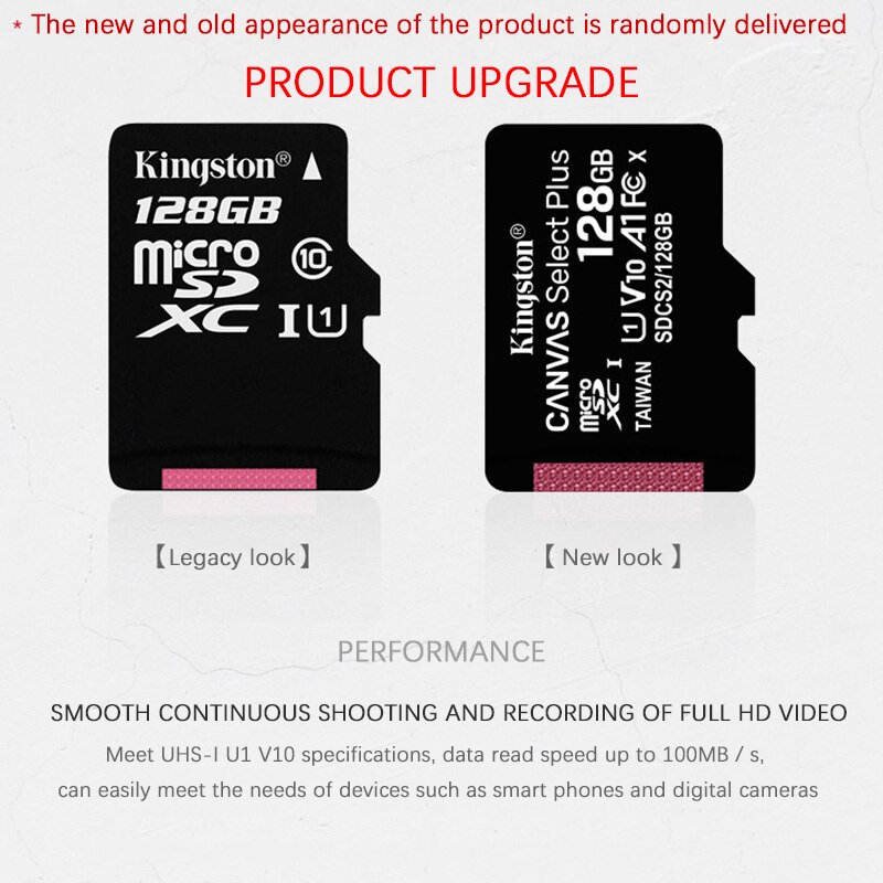 Oryginalny Kingston karta MicroSD karta pamięci Flash 64GB 128G 32GB 16G Class10 TF karty microSDHC microSDXC micro sd 8GB do telefonu