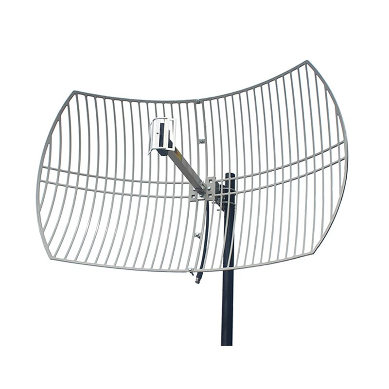 20dBi Ad Alto Guadagno Esterna Griglia Antenna 1710-1880mhz di Lavoro Per AWS 1700 DCS/LTE 1800 Del Telefono Mobile ripetitore del segnale N Connettore femmina