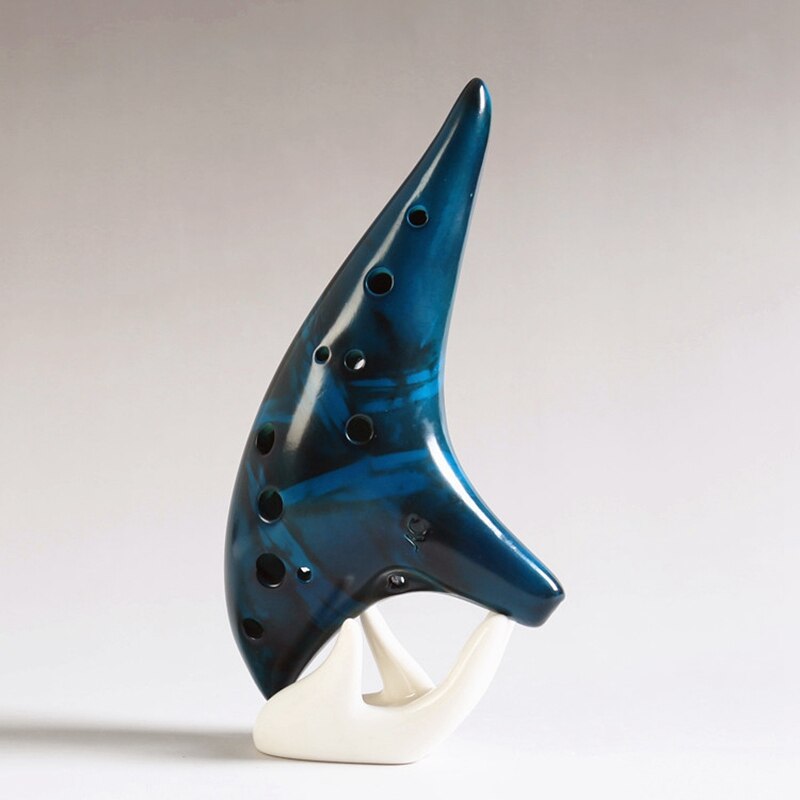 -12 Twaalf Gaten Rijst Brandende Ocarina Alto C Tuning Beginner Onderwijs Ocarina