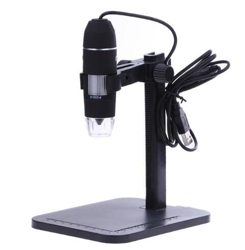 Professionele USB Digitale Microscoop 8 LED 2MP 1000X Elektronische Microscoop Endoscoop Zoom Camera Vergrootglas + Lift Stand Gereedschap: Default Title