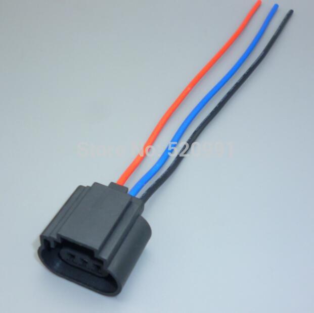 shhworldsea 1PCS H13 9008 Headlight Bulb Male female Wire Harness Connector Wiring Plug Socket Adapters H13 Bulb Holder: h13 plastic female