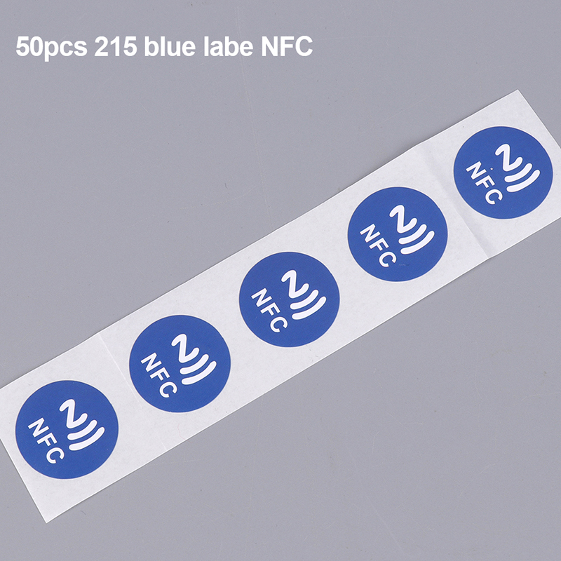 1/20/50 sztuk NFC etykiety naklejki odznaki naklejki etykiety RFID elektroniczny etykietka wielokrotnego zapisu tajny klucz naklejka tagi NFC
