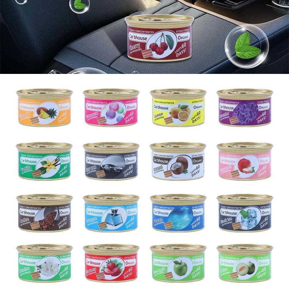 Auto Aroma Auto Lufterfrischer Parfüm Konserven Holz Blöcke Kaffee Geschmack Langlebige Auto Aromatherapie Auto Deodorant Liefert
