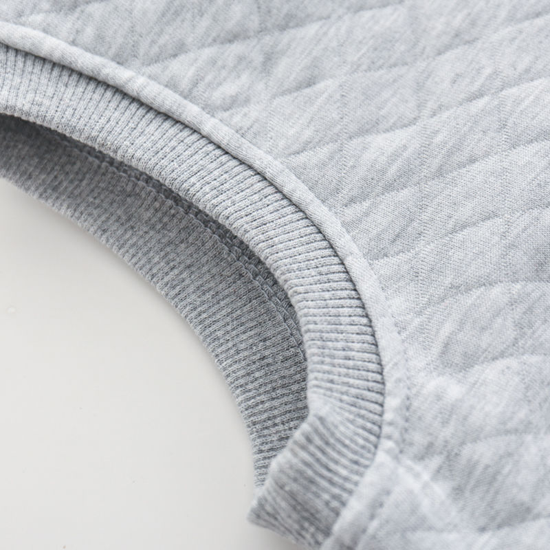 Toddler Boys Waistcoat Autumn Winter Child Cotton Thicken Casual Vest 2-7 Years Boys Solid Zipper Vest Kids Clothes