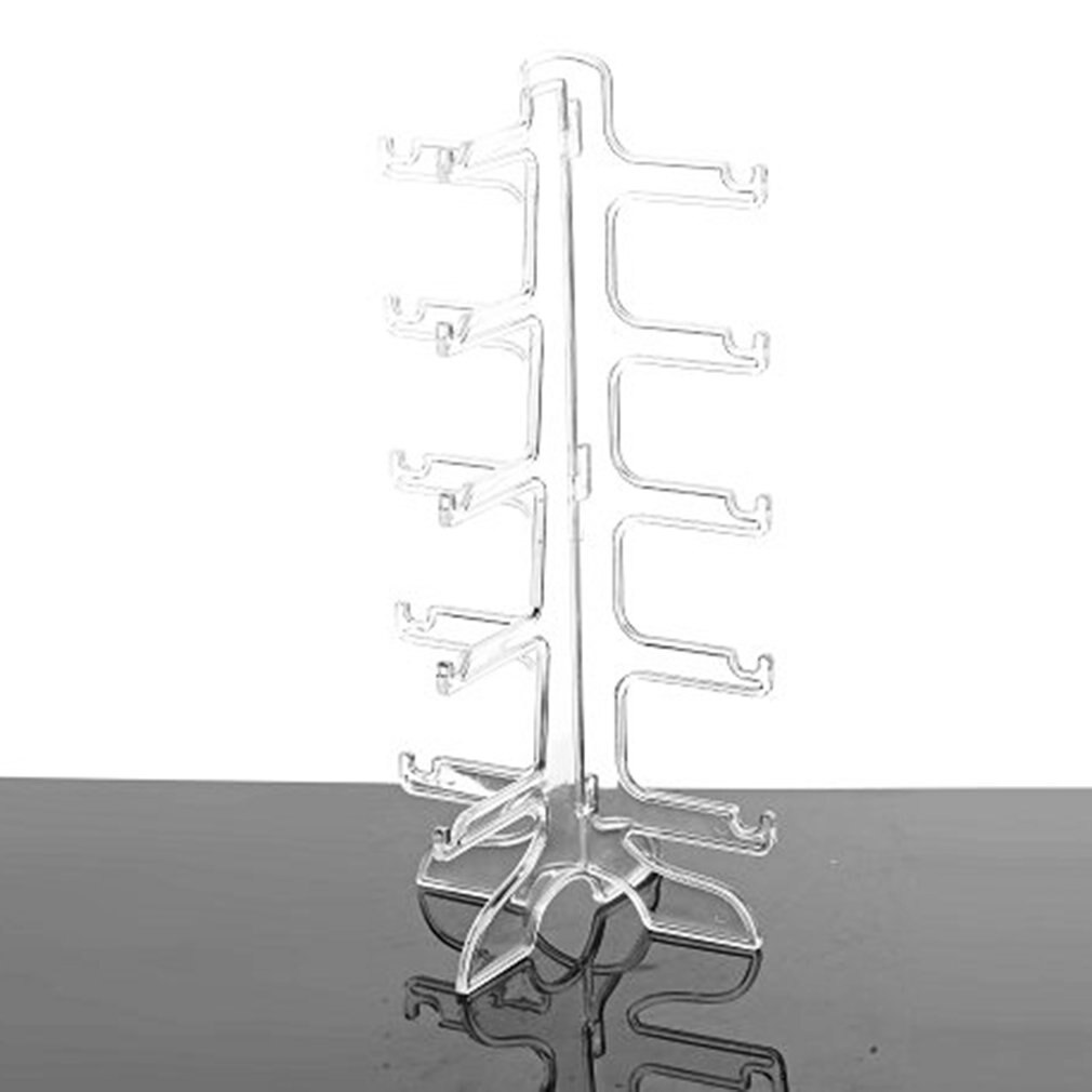 4 Layer Plastic Frame Display Stands 3 Colors Sun Glasses Eyeglasses Plastic Eyewear Counter Showing Stand Holder Rack