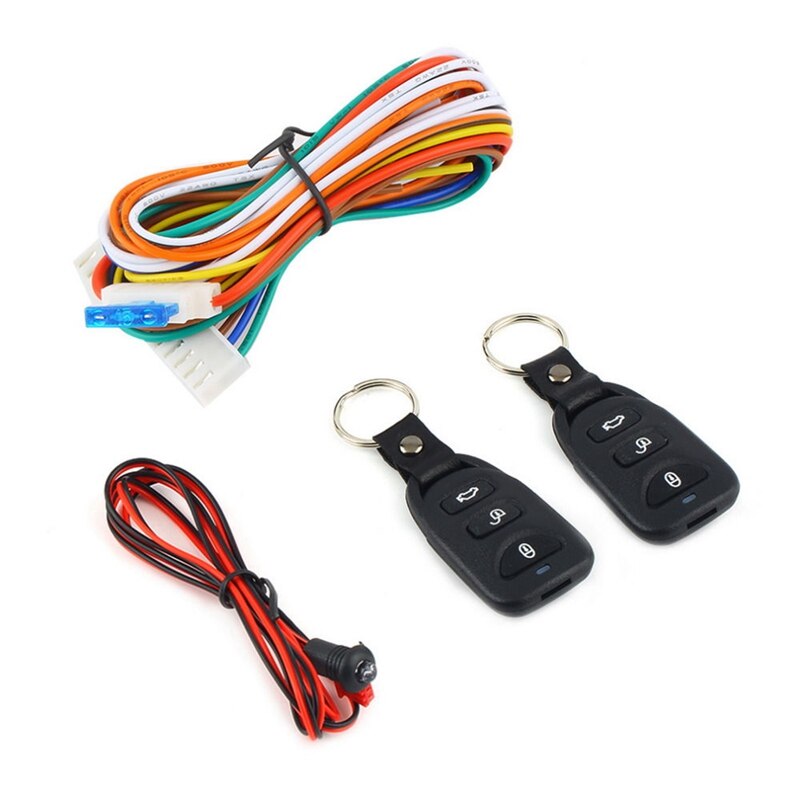 Car Alarm Systems Auto Remote Central Kit Door Lock Vehicle Keyless Entry System Central Locking with Remote Control Car Styling