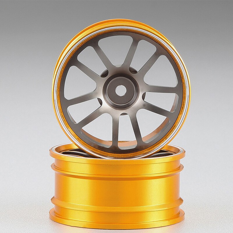 Killerbody Aluminum Alloy Wheel Fit for 1/10 RC Touring Car: 48490SIGY