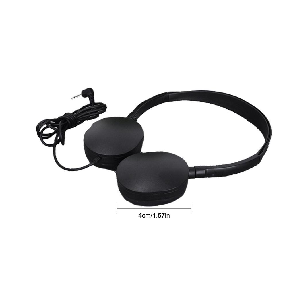 Headsets Voor Kinderen Bedrade Netwerkklasse Hoofdtelefoon Met 3.5Mm Stekker Universele Sport Muziek Headsets Voor Kinderen: Black